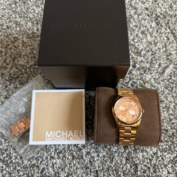 Tory Burch Watch, Michael Kors Watch/Bracelet, Sapphire & Smoky Topaz necklaces - Picture 3 of 7